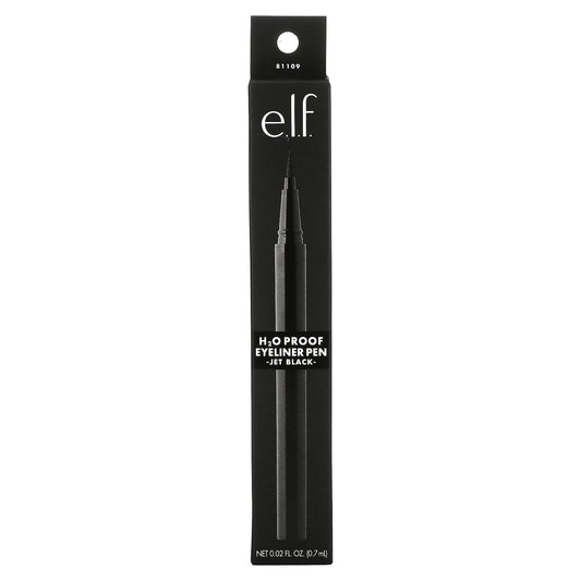 E.L.F., H2O Proof Eyeliner Pen, Jet Black