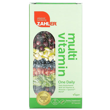 Zahler, One Daily, Daily Multivitamin With 20 Vitamins & Minerals + Spectra Blend