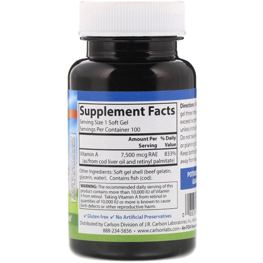 Carlson Labs, Vitamin A