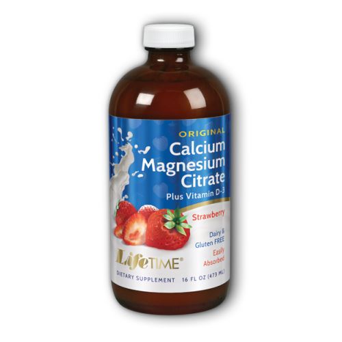 Calcium Magnesium Citrate 16 Oz By LifeTime