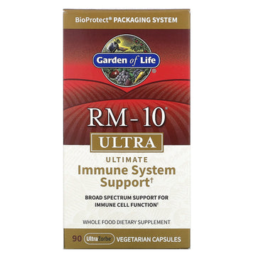 Garden Of Life, Rm-10 Ultra, Ultimate Immune System Support