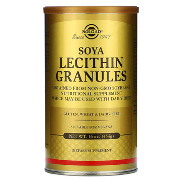 Solgar, Soya Lecithin Granules, 16 Oz (454 G)