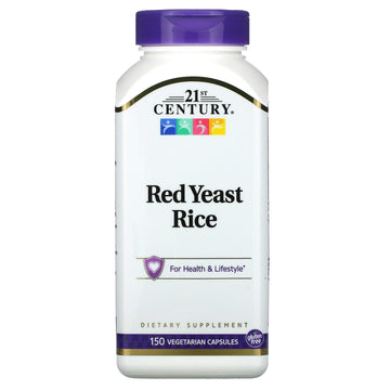 21St Century, Red Yeast Rice, Vegetarian Capsules