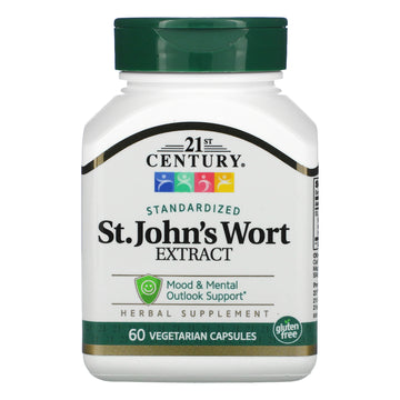 21St Century, St. John'S Wort Extract, Vegetarian Capsules