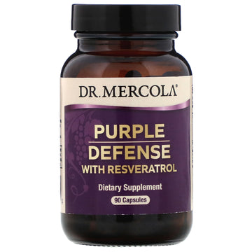 Dr. Mercola, Purple Defense With Resveratrol Capsules