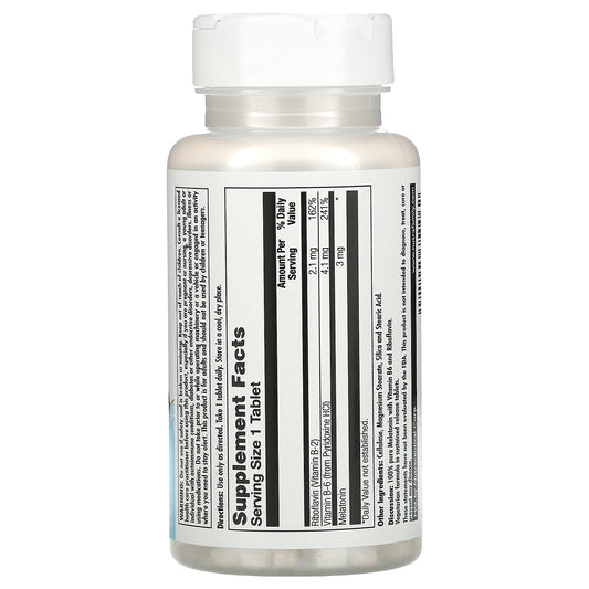 Kal, Melatonin Sr With Vitamin B6, 3 Mg