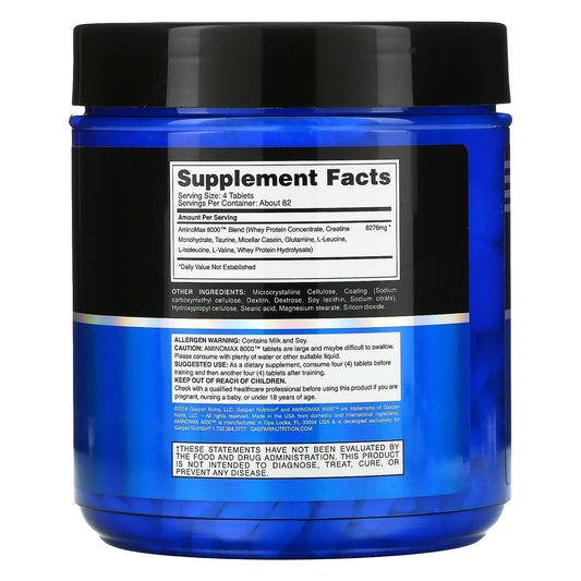 Gaspari Nutrition, Aminomax 8000