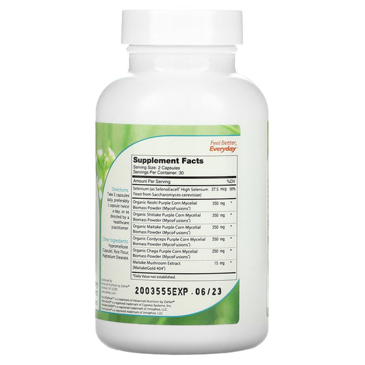 Zahler, Myco5Defense, Organic Mushroom Blend