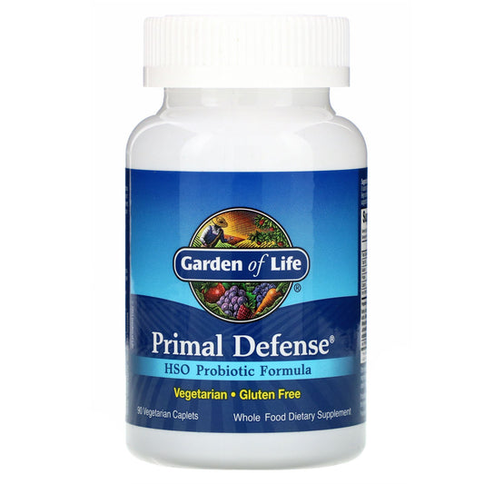 Garden Of Life, Primal Defense, Hso Probiotic Formula Vegetarian Caplets