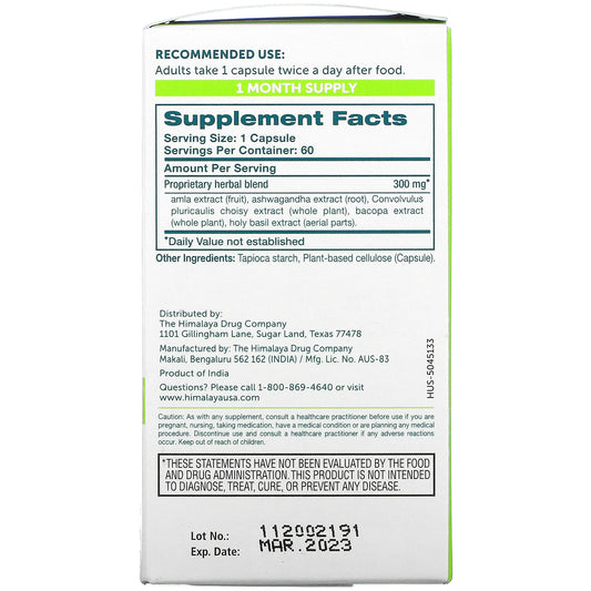 Himalaya, Hello Joy, Mood Support With Ashwagandha