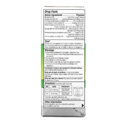 Kids Cold & Mucus Relief Plus Echinacea 4 Oz By Similasan