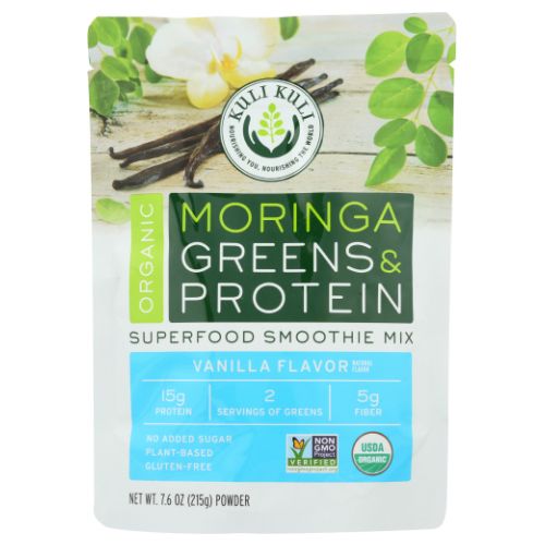 Moringa Greens & Protein Superfood Smoothie Mix Vanilla 7.6