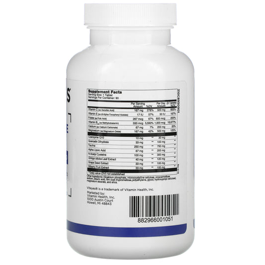 Viteyes, Optic Nerve Support, Eye Health Blend,  Tablets