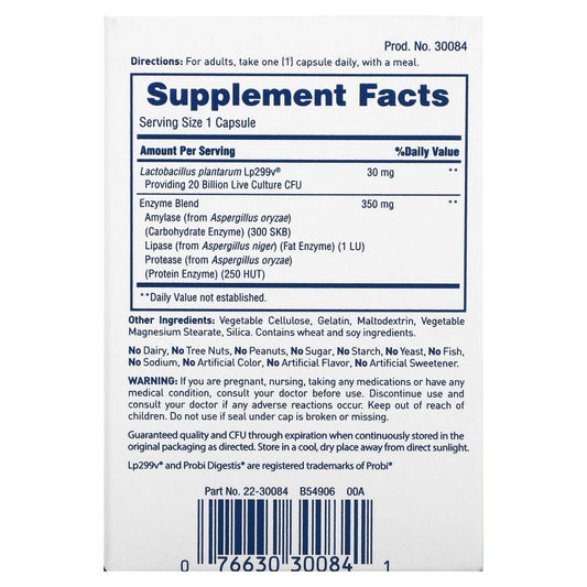 American Health, Enzyme Probiotic Complex+ Capsules