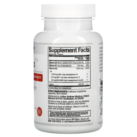 Arthur Andrew Medical, Kd Ultra, Immunity, Heart And Bone Health