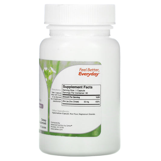 Zahler, Zinc, Bioactive Zinc Citrate