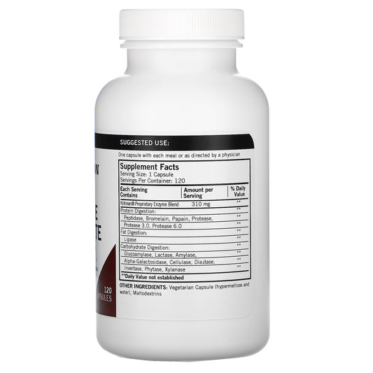 Kirkman Labs, Enzyme Complete With Dpp-Iv Capsules