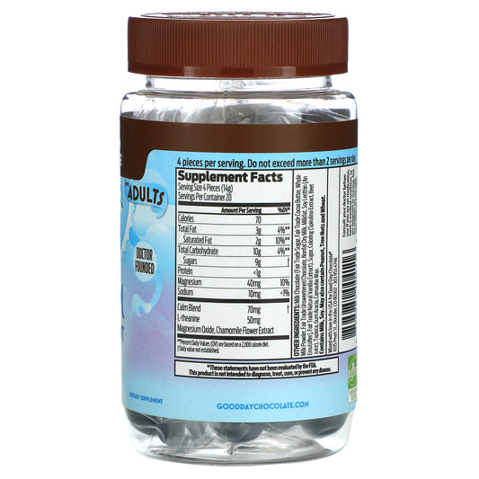 Good Day Chocolate, Calm Supplement, For Adults
