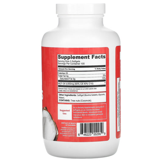 Kiss My Keto, Mct Oil Softgels