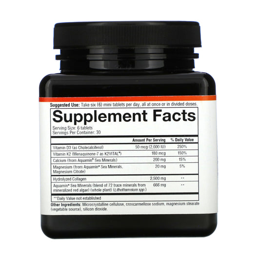 Youtheory, Bone, Collagen + D3 & K2, Mini Tablets