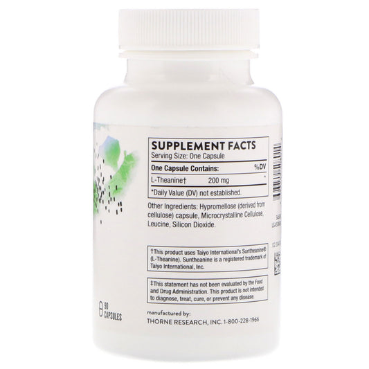 Thorne Research, Theanine