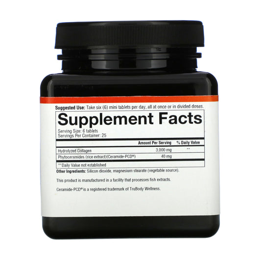 Youtheory, Skin, Collagen + Ceramides ,Min Tablets