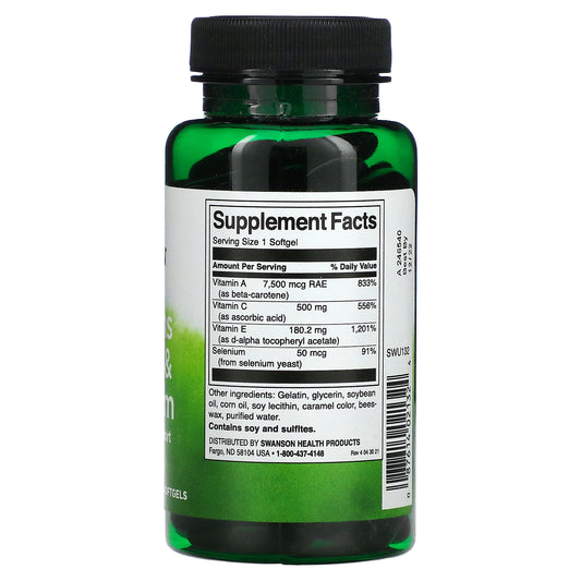 Swanson, Vitamin A, C, E & Selenium Softgels
