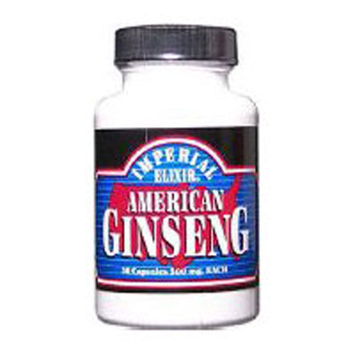 American Ginseng 100 Caps By Imperial Elixir / Ginseng Compa