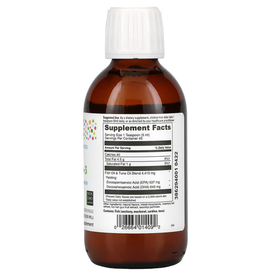 Little Davinci, Kiddomega-3, Tasty Cherry Orange Flavor