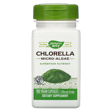 Nature'S Way, Chlorella, Micro-Algae, 410 Mg,  Vegan Capsules