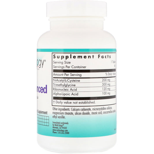 Nutricology, Nac Enhanced Tablets