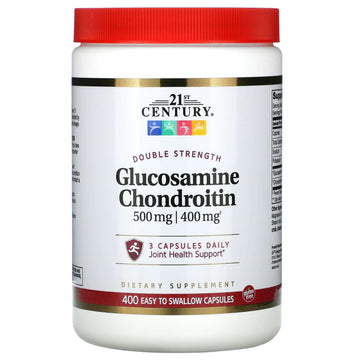 21St Century, Glucosamine / Chondroitin, Double Strength, 500 Mg / 400 Mg