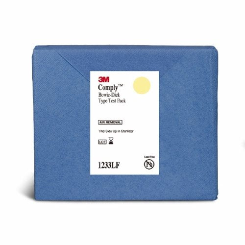 3M Comply Sterilization Bowie-Dick Test Pack Steam Count of