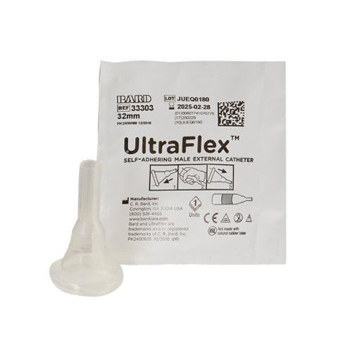 Male External Catheter Count of 30 By Bard