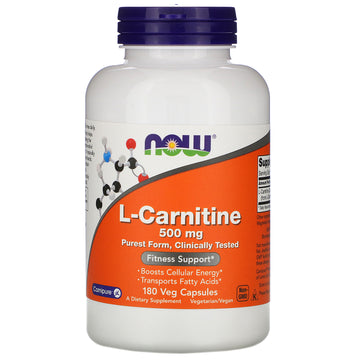 Now Foods, L-Carnitine, 500 Mg