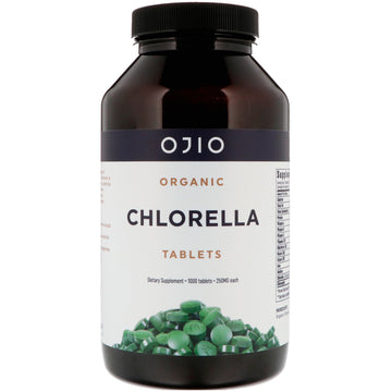 Ojio, Organic Chlorella Tablets, 250 Mg,  Tablets