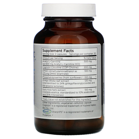 Metabolic Maintenance, Brain Cell Support With Cognizin