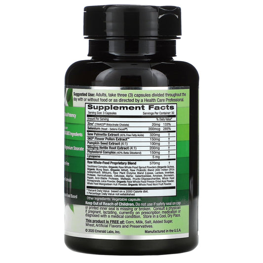 Emerald Laboratories, Prostate Health