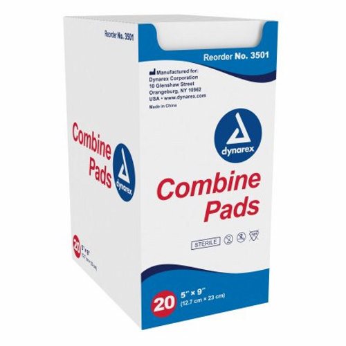 Abdominal Pad Count of 20 By Dynarex