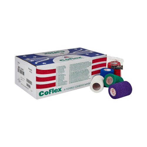 Cohesive Bandage CoFlex 3 Inch X 5 Yard Standard Compression