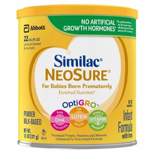 Infant Formula Similac NeoSure 13.1 oz. Can Powder Count of