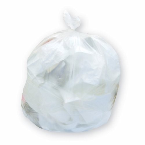 Trash Bag Heritage 20 to 30 gal. White LLDPE 0.90 Mil. 30 X