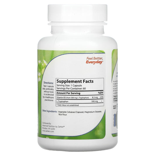 Zahler, L-Tryptophan, Purified L-Tryptophan