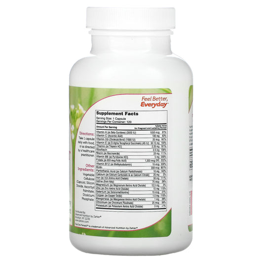 Zahler, Total One Prenatal, Capsules