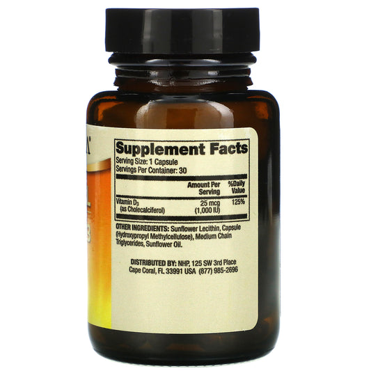 Dr. Mercola, Liposomal Vitamin D3, 1,000 Iu, Capsules