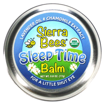Sierra Bees, Sleep Time Balm, Lavender & Chamomile