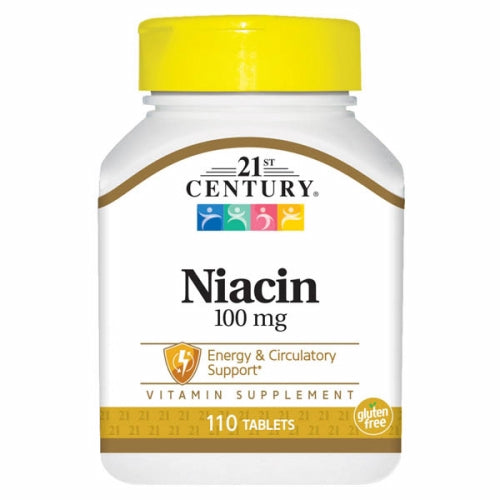 Niacin 110 Tabs By 21st Century