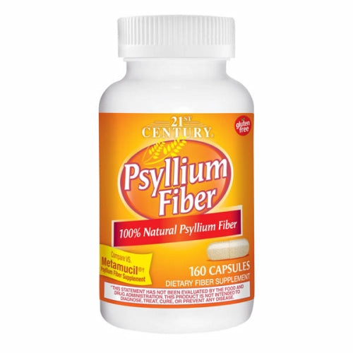 Psyllium Caps 160 Caps By 21st Century
