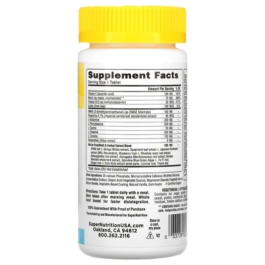 Super Nutrition, Simplyone, Think Clearly