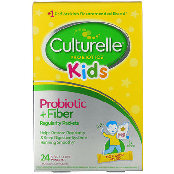 Culturelle, Kids, Probiotic + Fiber, Regularity, 1+ Years